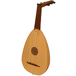 Lute-kulele T, Tenor, Lacewood, Pegs