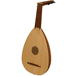 Lute-kulele T, Tenor, Rosewood, Pegs