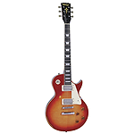 Vintage Guitars Icon V100 Electric Guitar - Distressed Cherry Sunburst