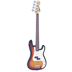 Vintage Guitars V4 Bass Guitar - Sunburst