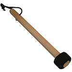 Gong Beater, 30 cm, Black