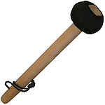 Gong Beater, 38 cm, Black