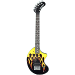 Fernandes Nomad Electric Travel Guitar - Hot Rod Flame