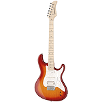 Fernandes Retrorocket Pro Electric Guitar - Cherry Sunburst
