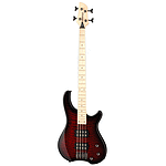 Fernandes Tremor 4 X 4-String Bass Guitar - Black Cherry Burst