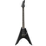 Fernandes Vortex Elite Electric Guitar - Metallic Black Satin