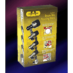 CAD DMTP-4 Four-piece Drum Mic Touring Pack