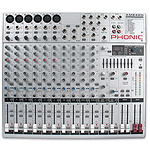 Phonic AM 642D 10 Channel Compact Mixer w/ 2 group 9-band GEQ and Digital FX