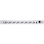 Phonic PM 801 Single Rack Unit 8-Channel Mixer with Tone Control