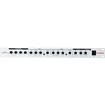 Phonic ZX2 Rack Mounted 2 Zone Mixer w/ 3 RCA Line Inputs, Paging Mic Inputs and EQ