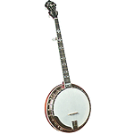 Gold Star GF-100HF Banjo - Hearts & Flowers Inlays
