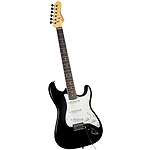 Gladiator GL-011 S-Style Electric Guitar - Black