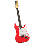 Gladiator GL-011 S-Style Electric Guitar - Red