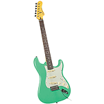Gladiator GL-211 S-Style Electric Guitar - Vintage Green