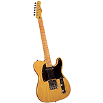 Gladiator GL-221 T-Style Electric Guitar - Amber