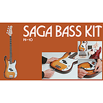 Saga PB-10 P Style Make-Your-Own Electric Bass Kit