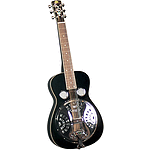Regal RD-40BS Squareneck Studio Dobro - Black