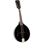 Rover RM-50B All Solid A-model Mandolin - Glossy Black