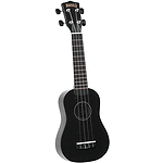 Mahalo U-30BK Soprano Ukulele - Black w/Gig Bag