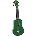 Mahalo U-30GN Soprano Ukulele - Green w/Gig Bag