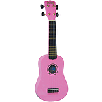 Mahalo U-30PK Soprano Ukulele - Pink w/Gig Bag