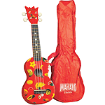 Mahalo UK-30R Soprano Ukulele Outfit - Red