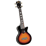 Mahalo ULP-30VS LP style Vintage Sunburst Ukulele with Gig Bag
