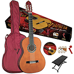 Valencia VG-CG1KN Student Classical Guitar Outfit - Natural
