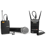 Samson UM1/77 Micro - Micro Diversity Wireless System w/ LM10 Omnidirectional Lavalier