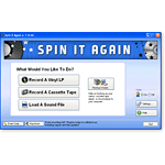 Acoustica Spin It Again Digital LP and Cassette Converter for Windows