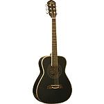 Oscar Schmidt OGHSB 34" Children's Acoustic Guitar - Steel String, Black, LEFT-HANDED