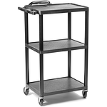 Buhl Plastic AV Cart Adjustable from 16" to 42"