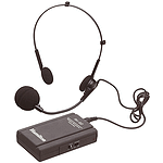 Hamilton Electronics Universal Wireless Microphone System, Head Worn Mic, Belt Pack Transmitter, Receiver