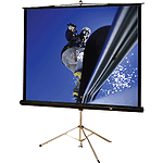 Buhl Tripod Screen, 60"x 60", Matte White with Black Borders