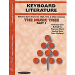 Music Tree Part 3 Keyboard Literature Timeless Gems From The 18th 19th And 20th Centuries For Music Tree