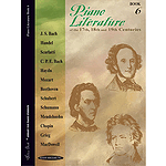 Piano Literature Of The 17th 18th And 19th Centuries Book 6 Revised