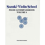 Suzuki Violin School Piano Acc. Volume 4