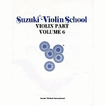 Suzuki Violin School Violin Part Volume 6
