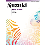 Suzuki Viola School Viola Par Volume 1