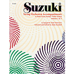 String Orchestra Accompaniments To Solos From Volumes 1 & 2 Score