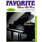 Favorite Claccicis For Piano Vol 1 CD Included