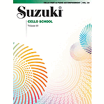 Suzuki Cello School Cello Part Volume 10 (Includes Piano Acc.)