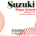 Suzuki Piano School CD Volume 1 & 2 (Performed By William Aide