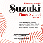 Suzuki Piano School CD Volume1 (Performed By Kataoka)
