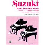Suzuki Piano Ensemble Music Volume 2 For Piano Duo