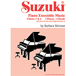 Suzuki Piano Ensemble Music Volumes 3 & 4 For Piano Duo