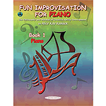 Fun Improvisation For Piano Book 1  Piano Book & CD