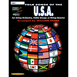 Strings Around The World: Folk Songs Of The U.s.a. Violin 1