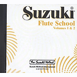 Suzuki Flute School CD Volume 1 & 2 (Performed By Toshio Takahashi) (Revised)