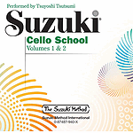 Suzuki Cello School CD Volume 1 & 2 (Performed By Tsuyodhi Tsutsumi)